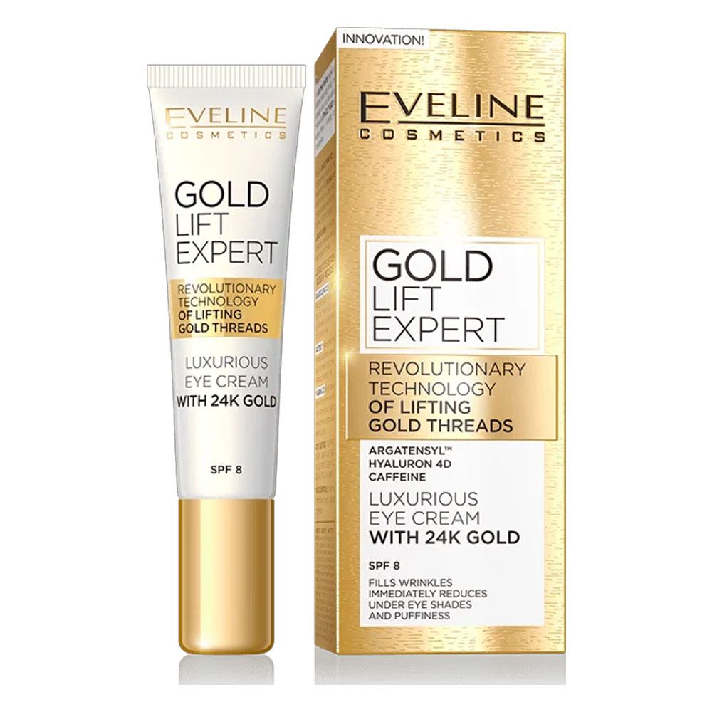 Eveline Gold Lift Expert 24K Oogcrème 15 ml
