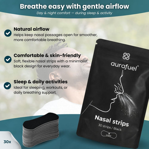 Aurafuel zwarte neusstrips